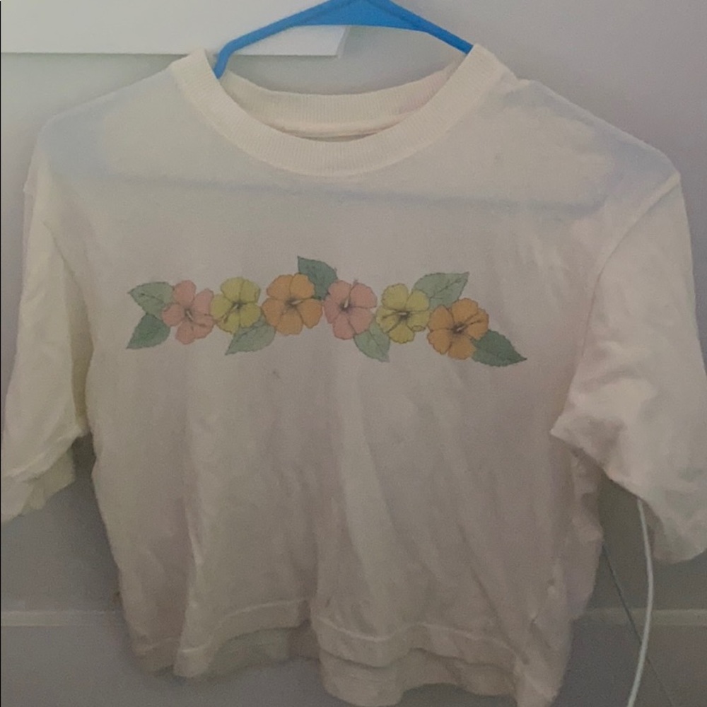 Floral Design American Eagle Top